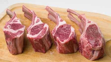 double wide lamb chops