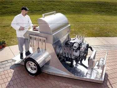 v8 grill