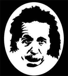 einstein grilled cheese stencil