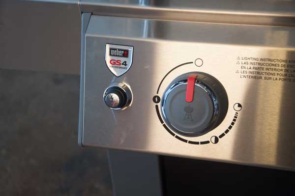 Weber grill 2025 knob settings