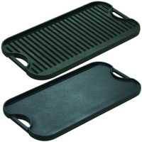 Cast iron reversible grill/griddle