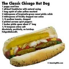 chicago hot dog