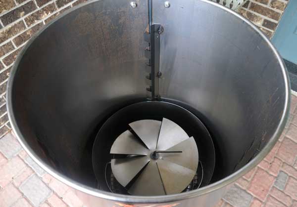 Stainless Steel 55 Gallon Vortex Smoker – Hunsaker Vortex Smokers