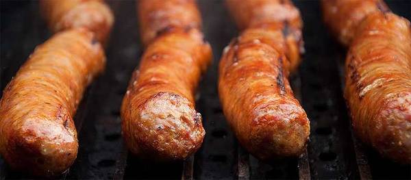 Grilled Italian sausage