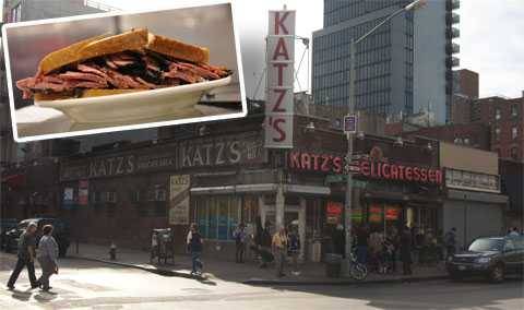 katz's delicatessen makes great pastrami