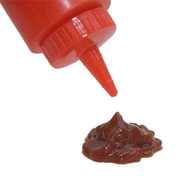 ketchup and squeeze bottle