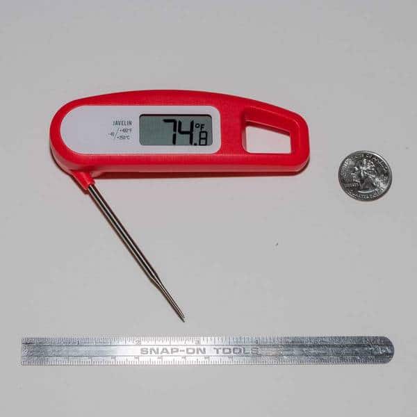 Ultra Fast Compact Meat Thermometer - Lavatools Javelin