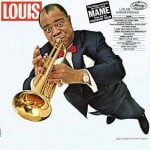 Magazine cover with Louis Armstrong