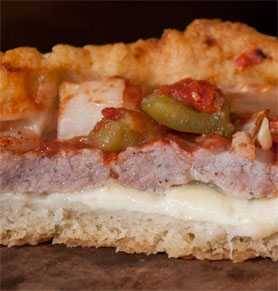 malnati's chicago style deep dish pan pizza cross section