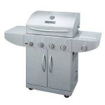 Master Forge 4-Burner stainless steel Gas Grill