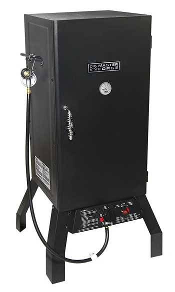 Master Forge Manual Ignition Vertical Gas Smoker