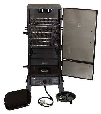 Masterbuilt pro shop dual fuel smoker