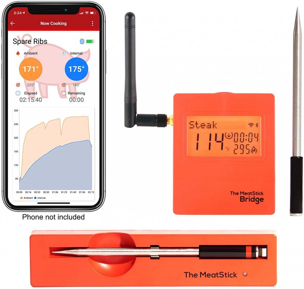Meatstick Wi-Fi-Bluetooth Food Thermometer Review