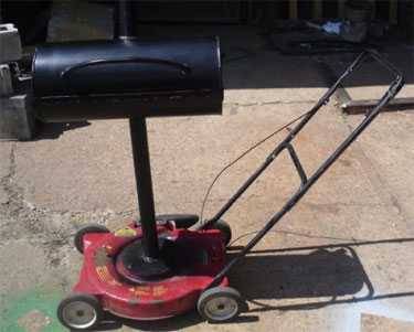 lawnmower grill