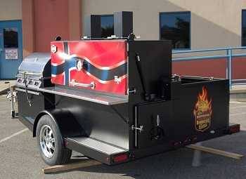 Myron Mixon Trailer Smoker