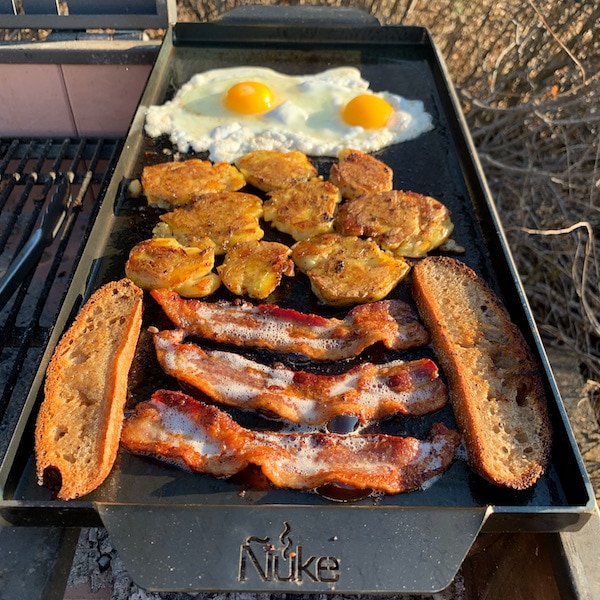 Argentine iron griddle, Plancha for asados