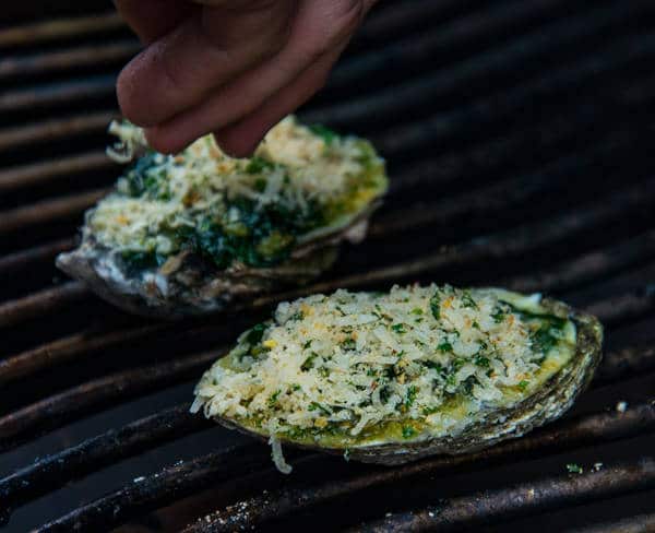 making oysters rockefeller