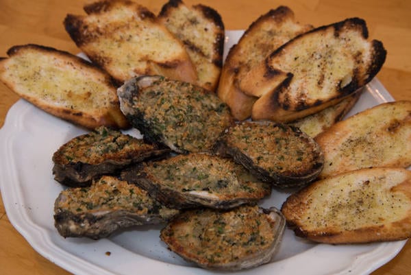 oysters rockefeller