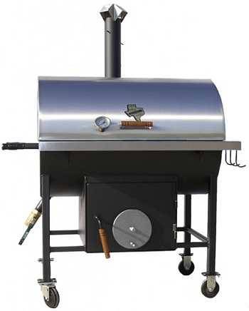 Pitts and Spitt's 18 x 30 Combo Smoker