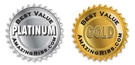 AmazingRibs.com Platinum and Gold Medals