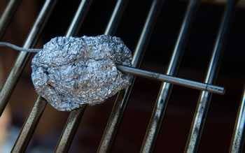 Grill Grate - Temp & Time Read Thermometer