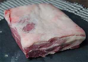 raw bacon