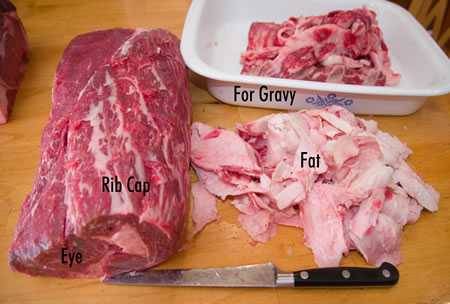 Dry Aged Prime Angus 14 Lb Rib Roast with Hand-crafted Carving Set &  Cutting Board