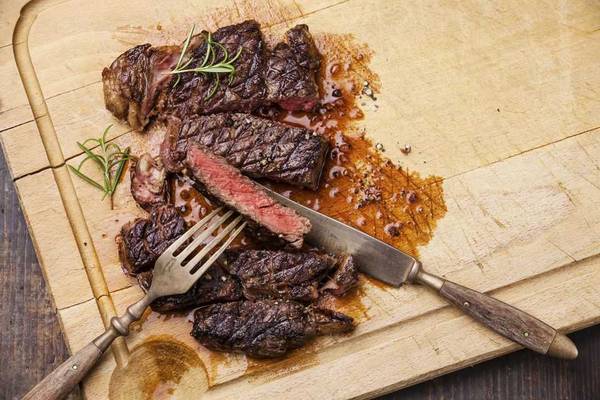 marinated ribeye steak