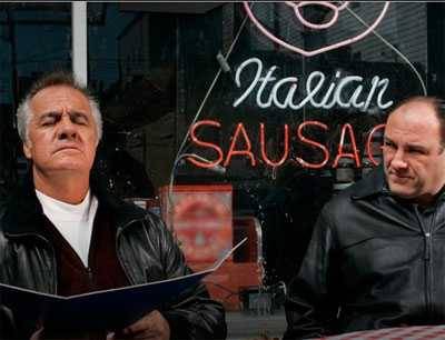 fictional butcher shop Satriale's from the TV series Sopranos