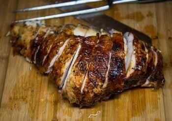 sliced turkey breast