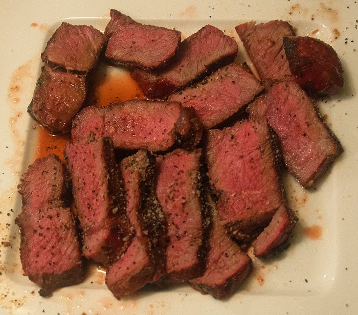 Slow 'N Sear steak