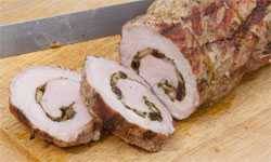 barbecued pork loin