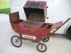 empty baby carriage grill