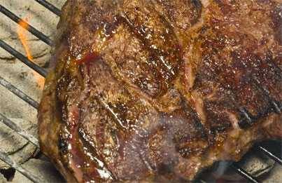 steak on the grill steak on the grill