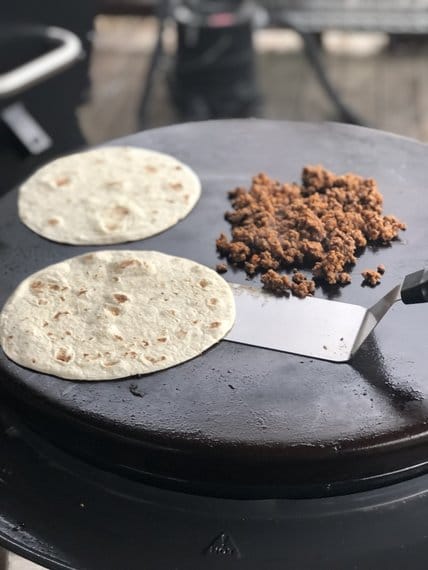 Tacos on the Griddle