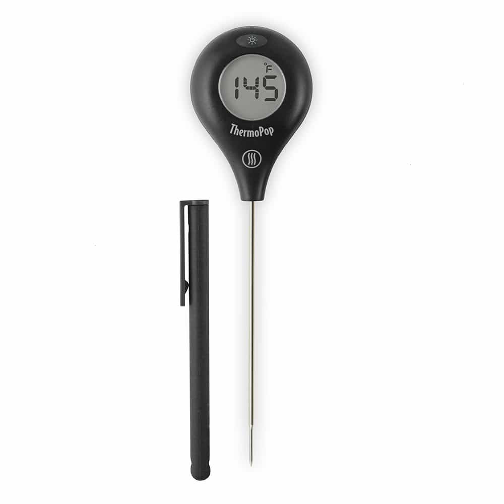 ThermoWorks ThermoPop thermometer black