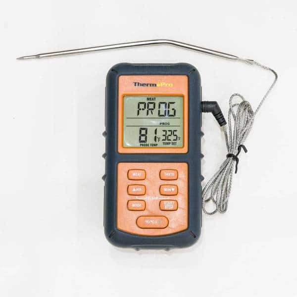 ThermoPro TP06S Digital Orange Grill Meat Thermometer for Smoker