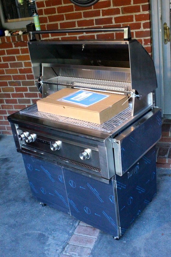 Setting up the Sedona Gas Grill