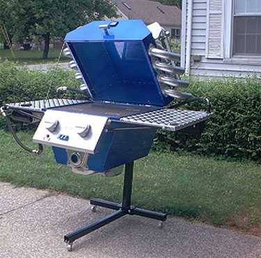 v8 grill