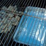 water pan in grill