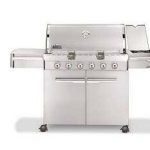 Weber summit s620 gas grill front view