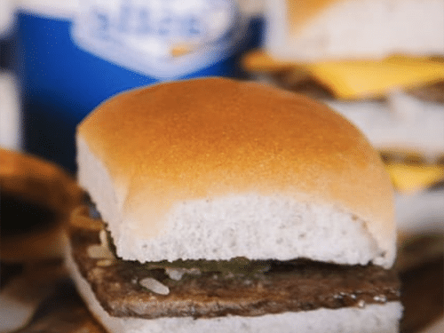 first time eating white castle burgers - youtube on white castle stuffing recipe cnbc