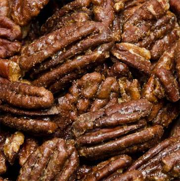 Maple Ginger Smoked Pecans