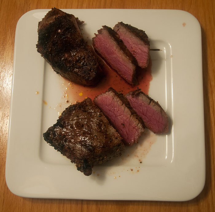 PKGO reverse seared steak