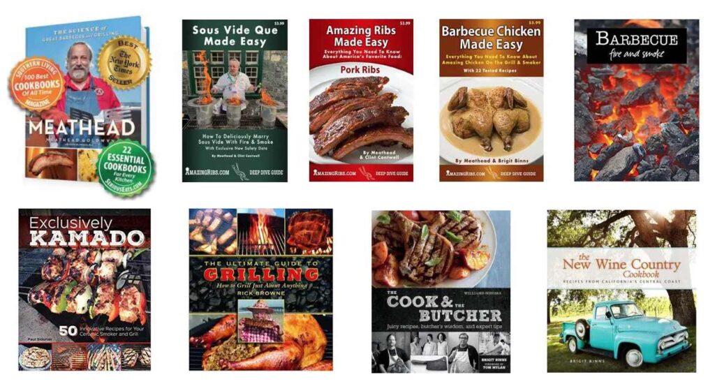 covers of barbecue books