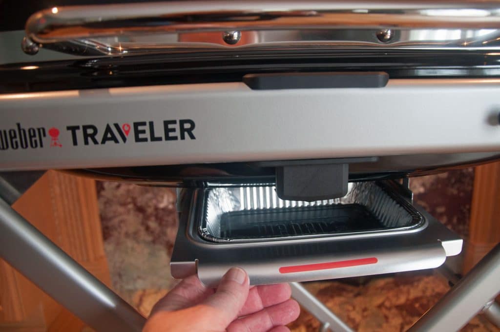 Weber Traveler grease tray