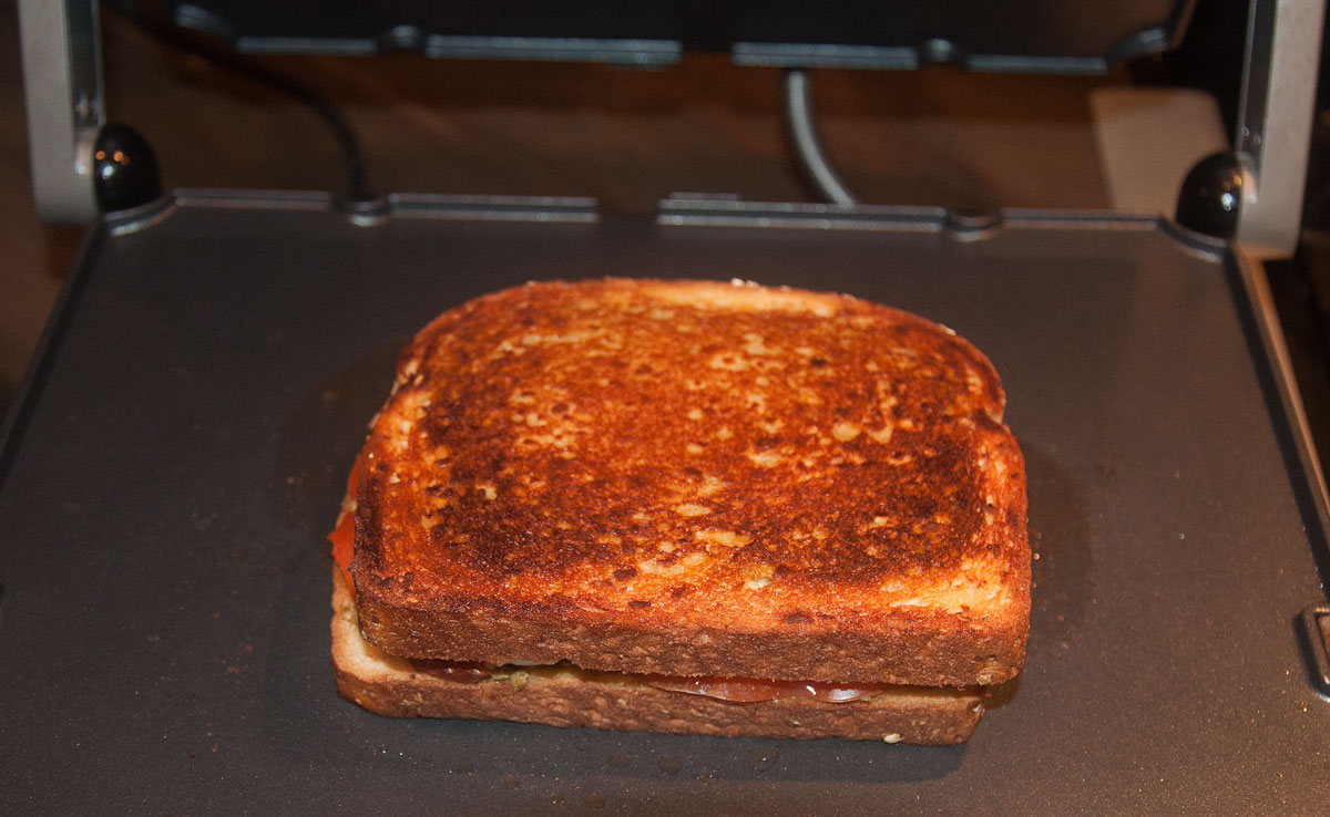 Cuisinart Griddler Five grilled cheese