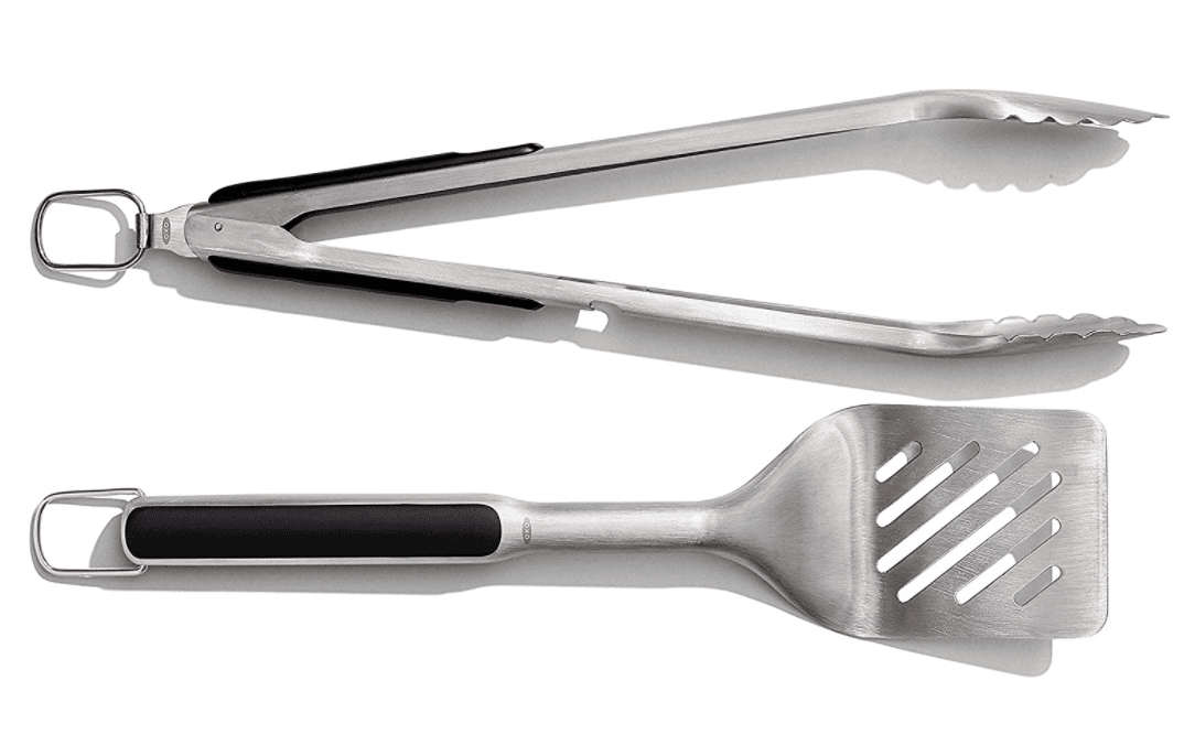 Grilling Tongs and Turner Set