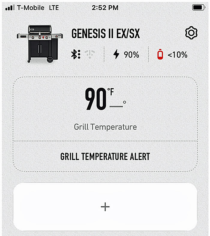 Weber Genesis II SX-335 Weber Connect app