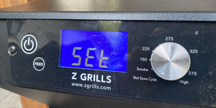 Z Grills Wood Pellet Grill Smoker with Wireless Meat Probe Thermometer - Brown